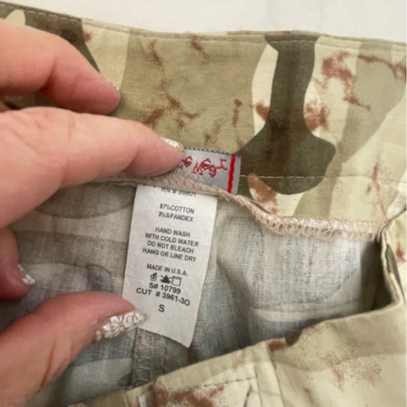 Camouflage cargo pants small excellent used condition - Picture 3 of 5